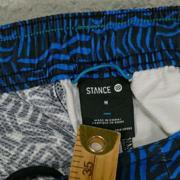 Stance Complex Hybrid Shorts Mens Medium Brown Tie-dye Performance - Picture 8 of 16